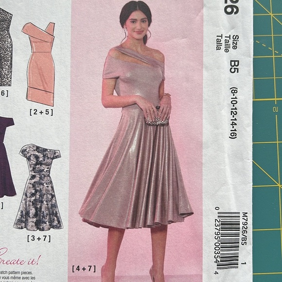 McCall Sewing Pattern - Dress M7926 - Picture 8 of 8